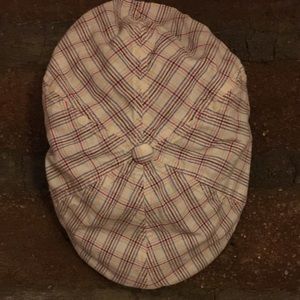 Plaid golf hat